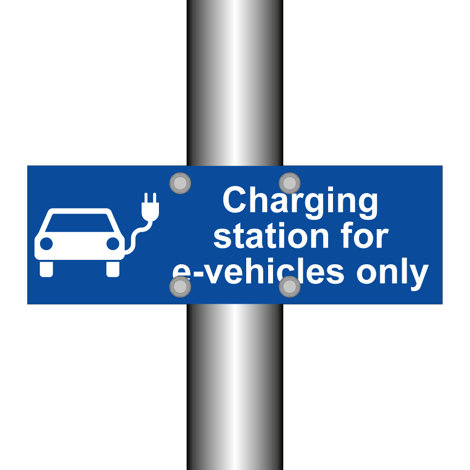 Charging station for e-vehicles only