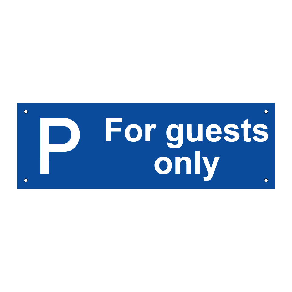 For guests only