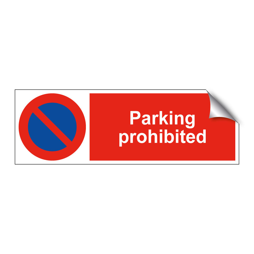 Parking prohibited