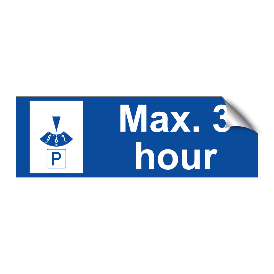 Max. 3 hour