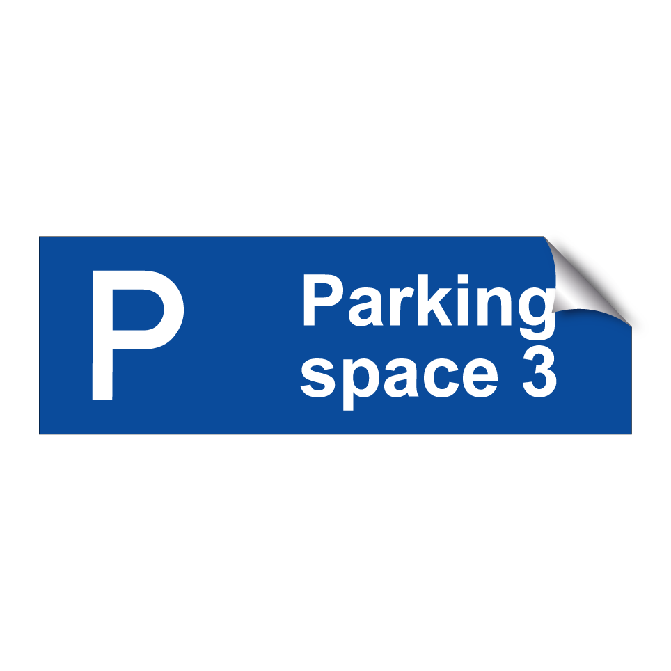 Parking space 3