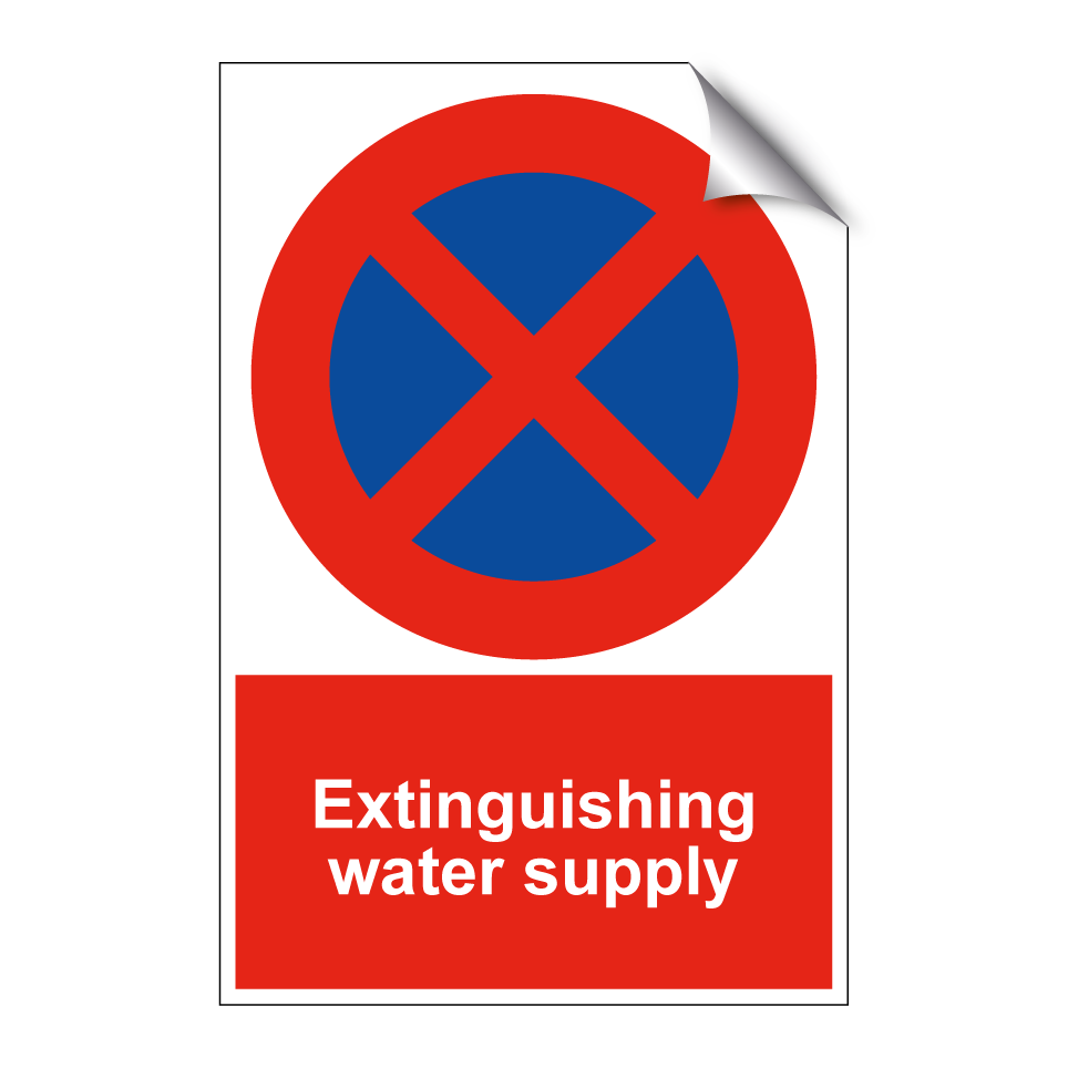 Extinguishing water supply