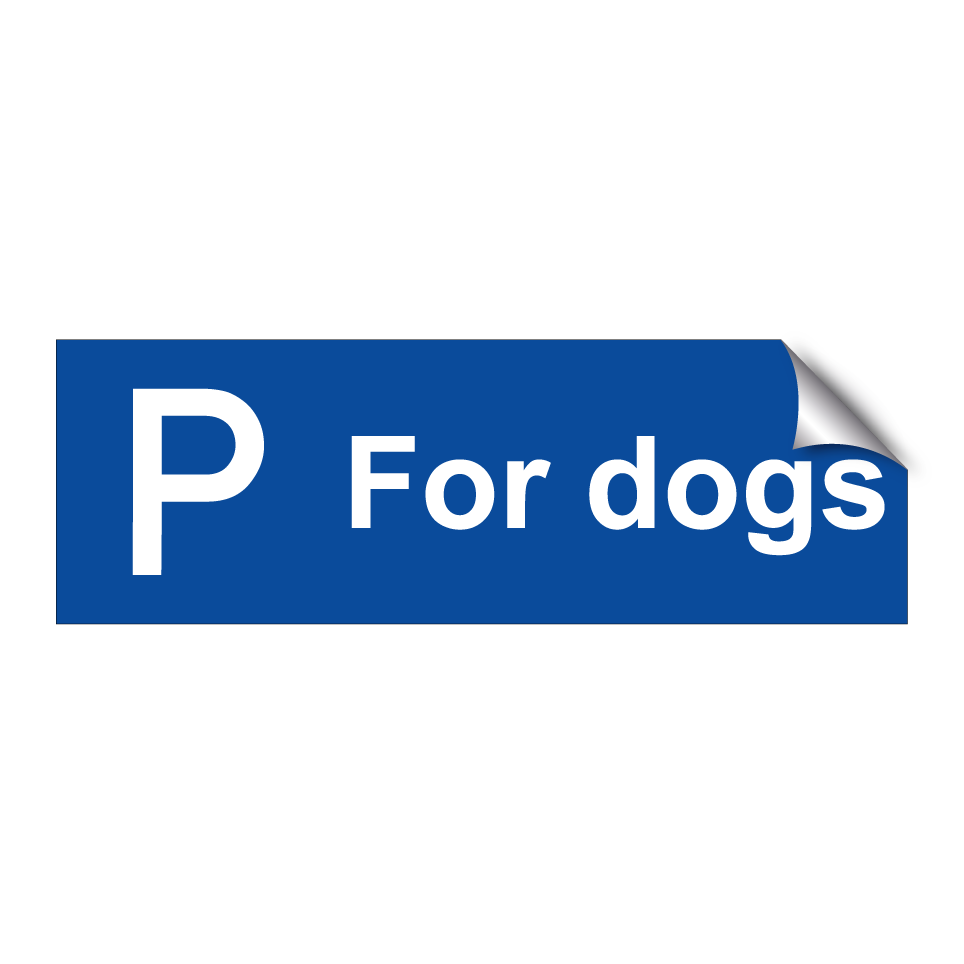 For dogs