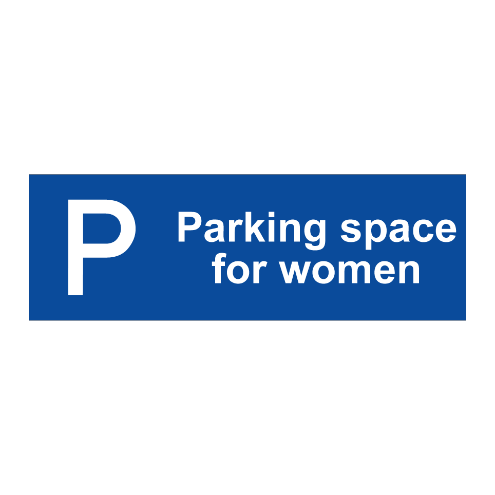 Parking space for women