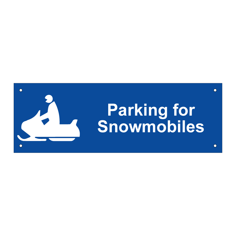 Parking for Snowmobiles