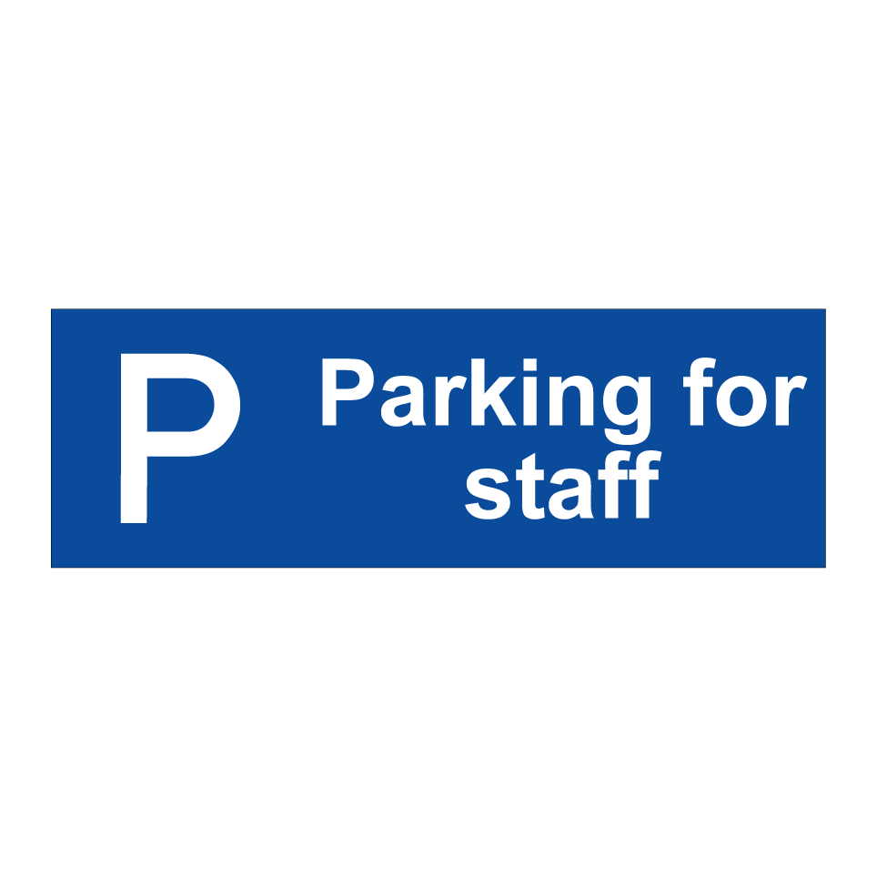 Parking for staff