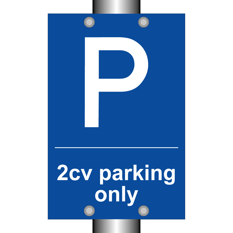 2cv parking only