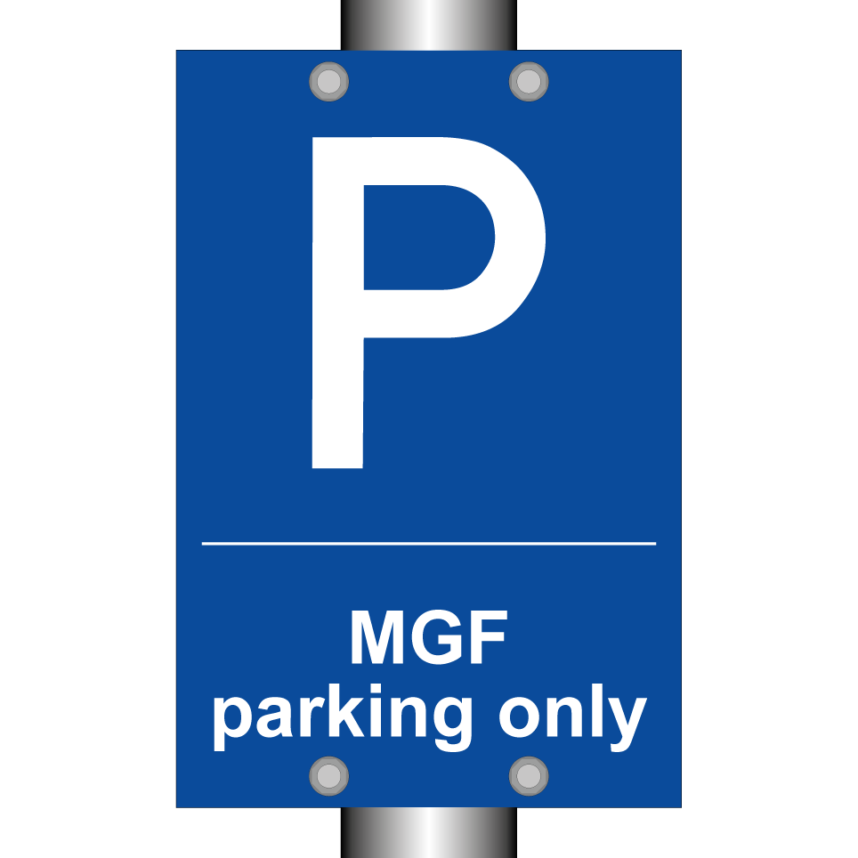 MGF parking only