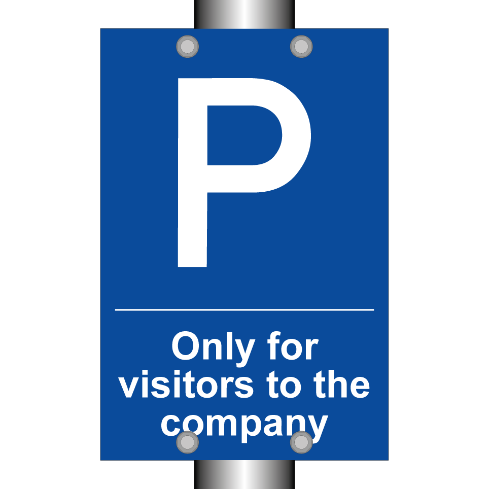 Only for visitors to the company