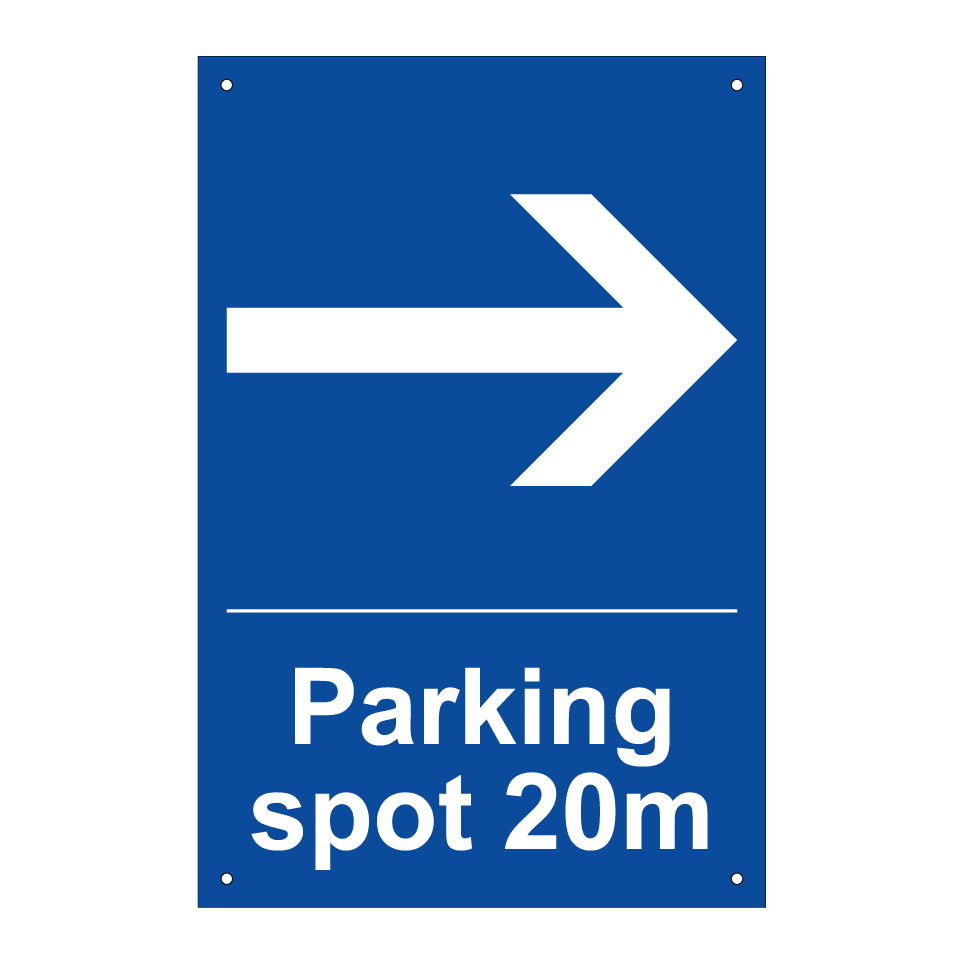 Parking spot 20m