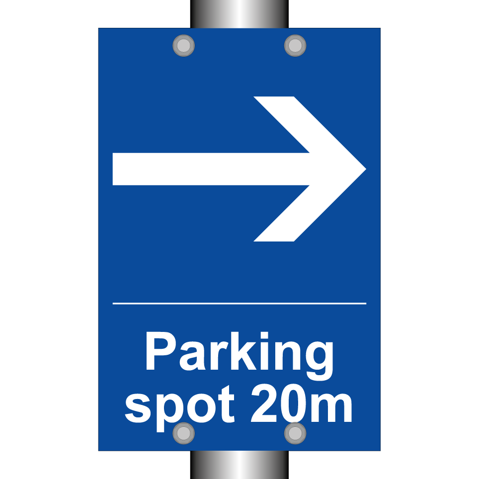 Parking spot 20m