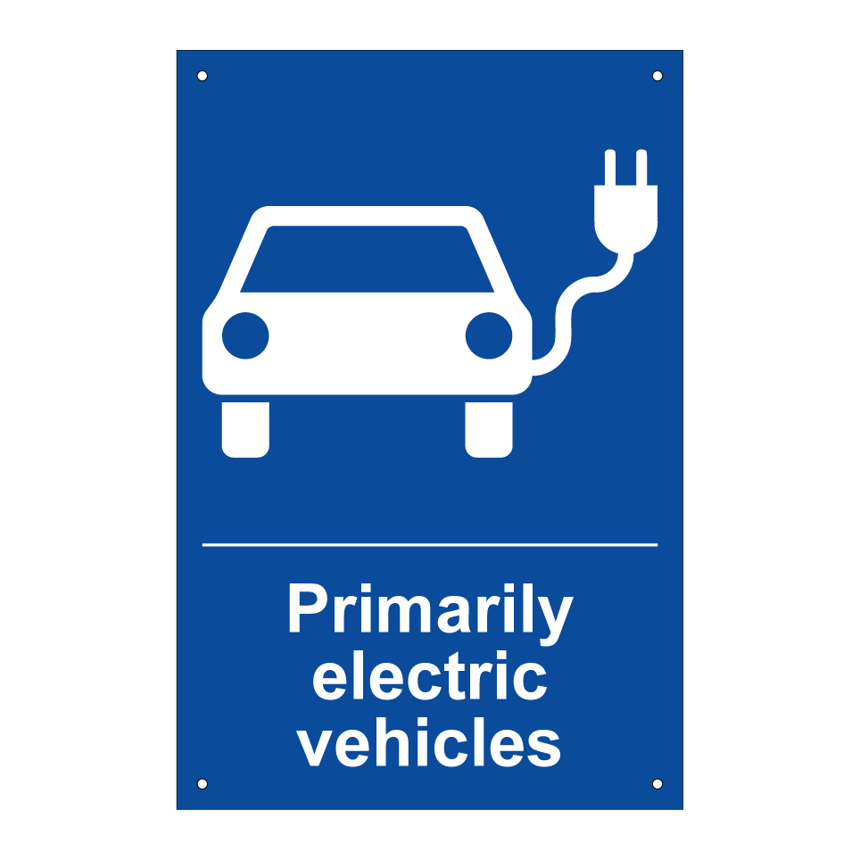 Primarily electric vehicles