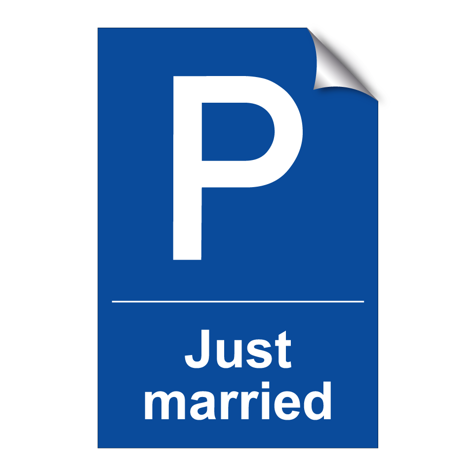 Just married