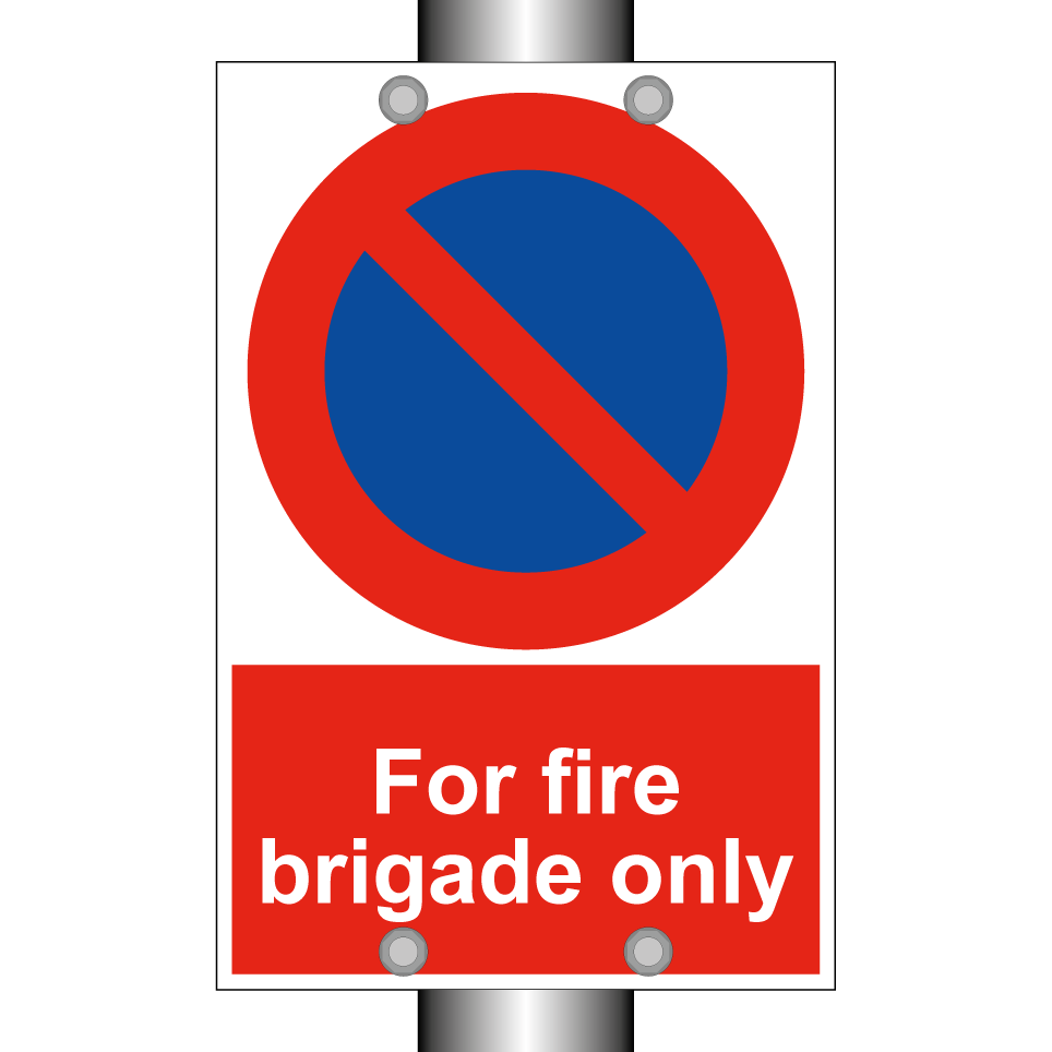 For fire brigade only