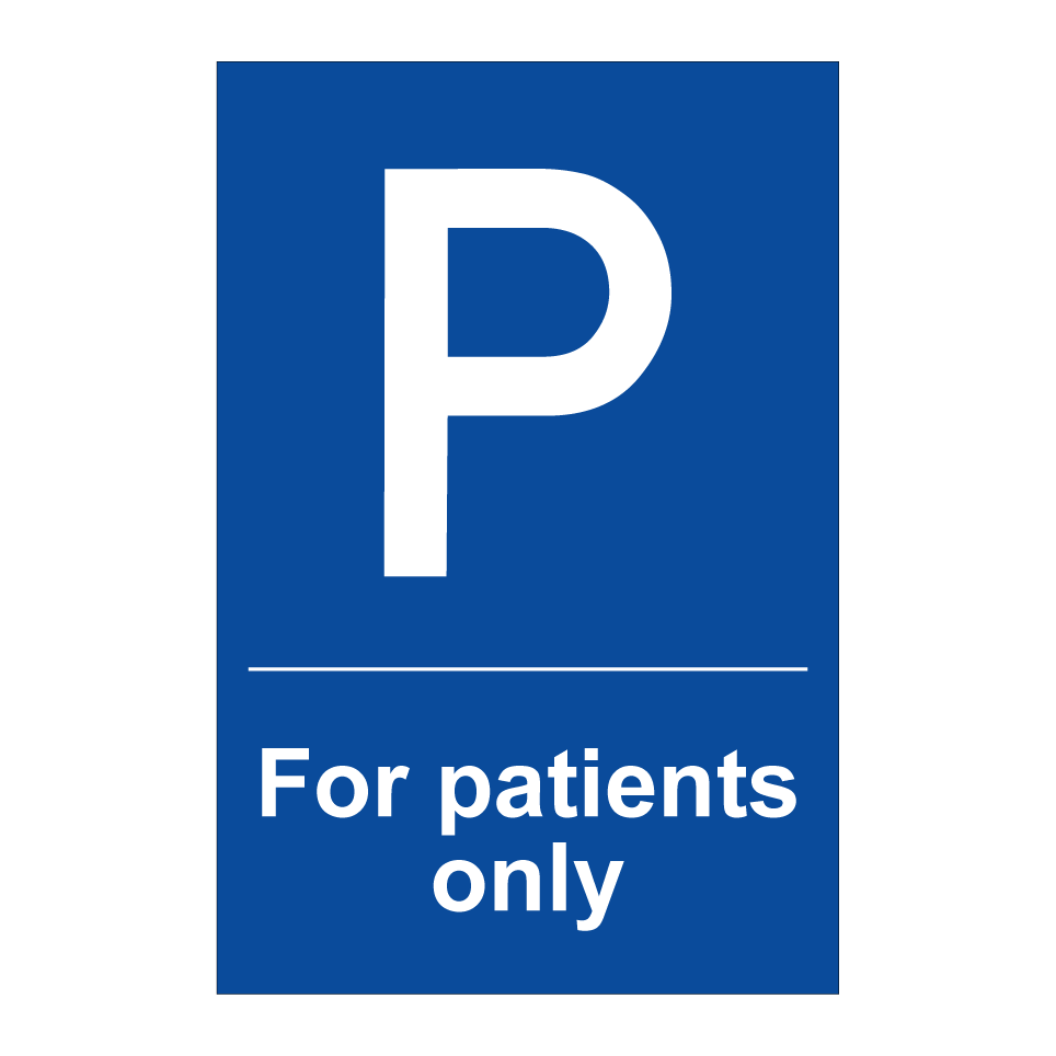 For patients only