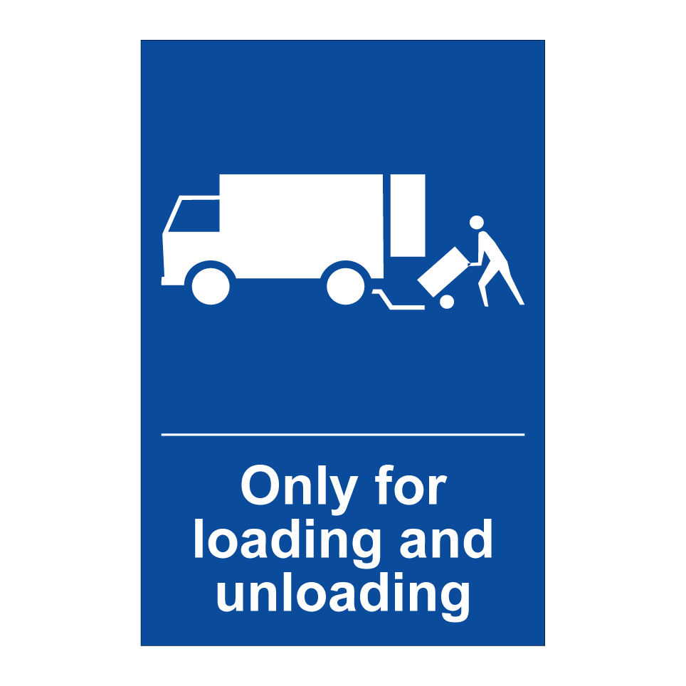 Only for loading and unloading