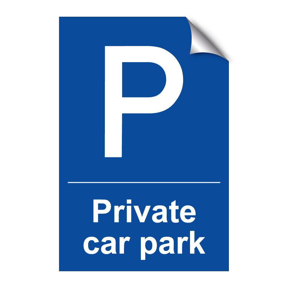Private car park