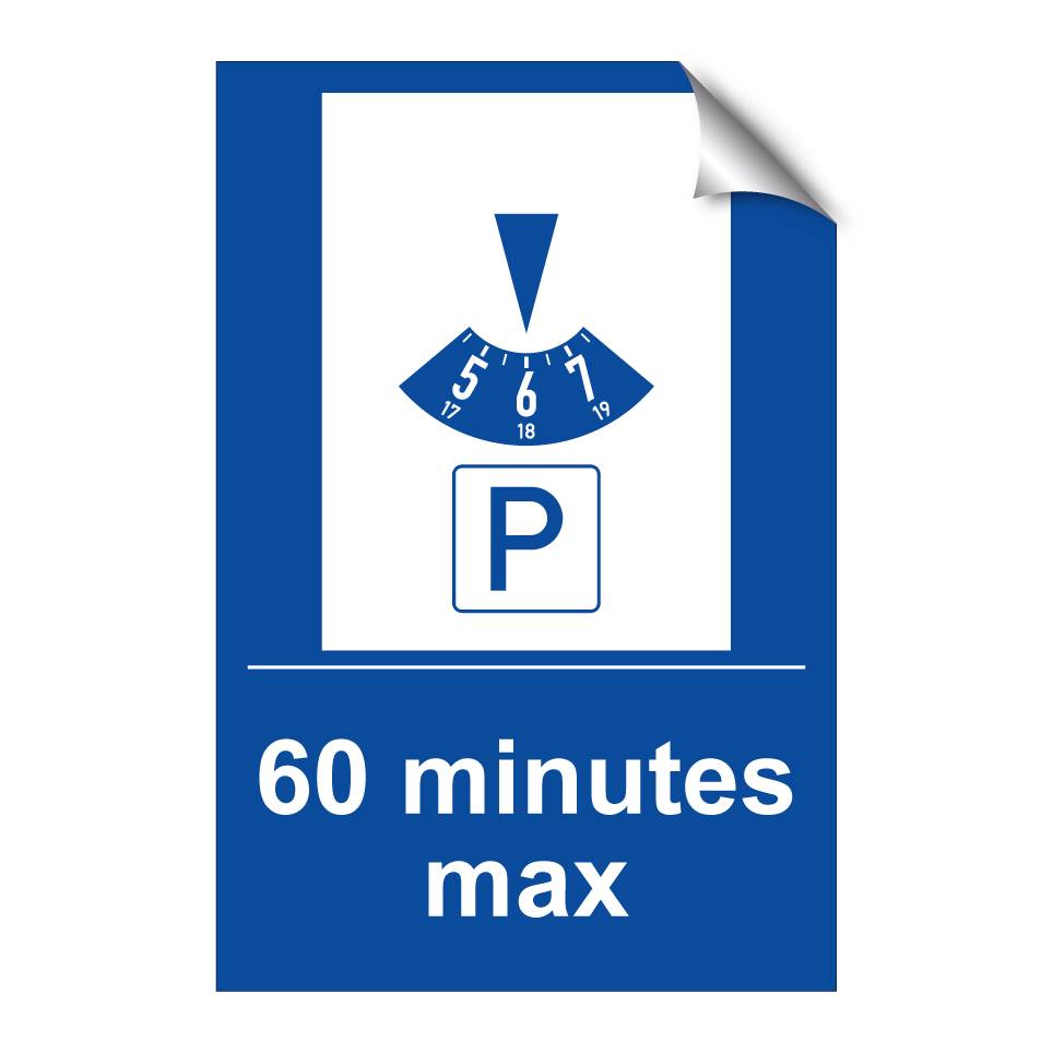 60 minutes max