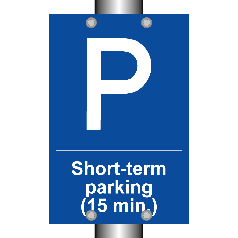 Short-term parking (15 min.)