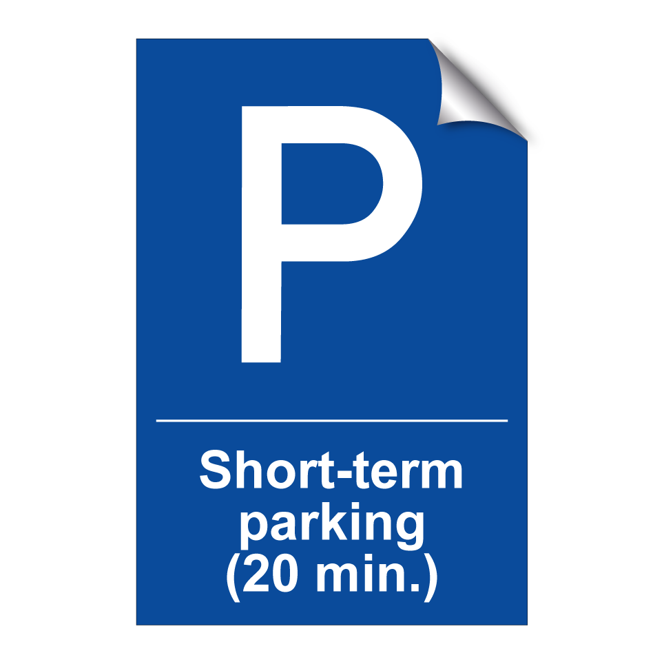 Short-term parking (20 min.)