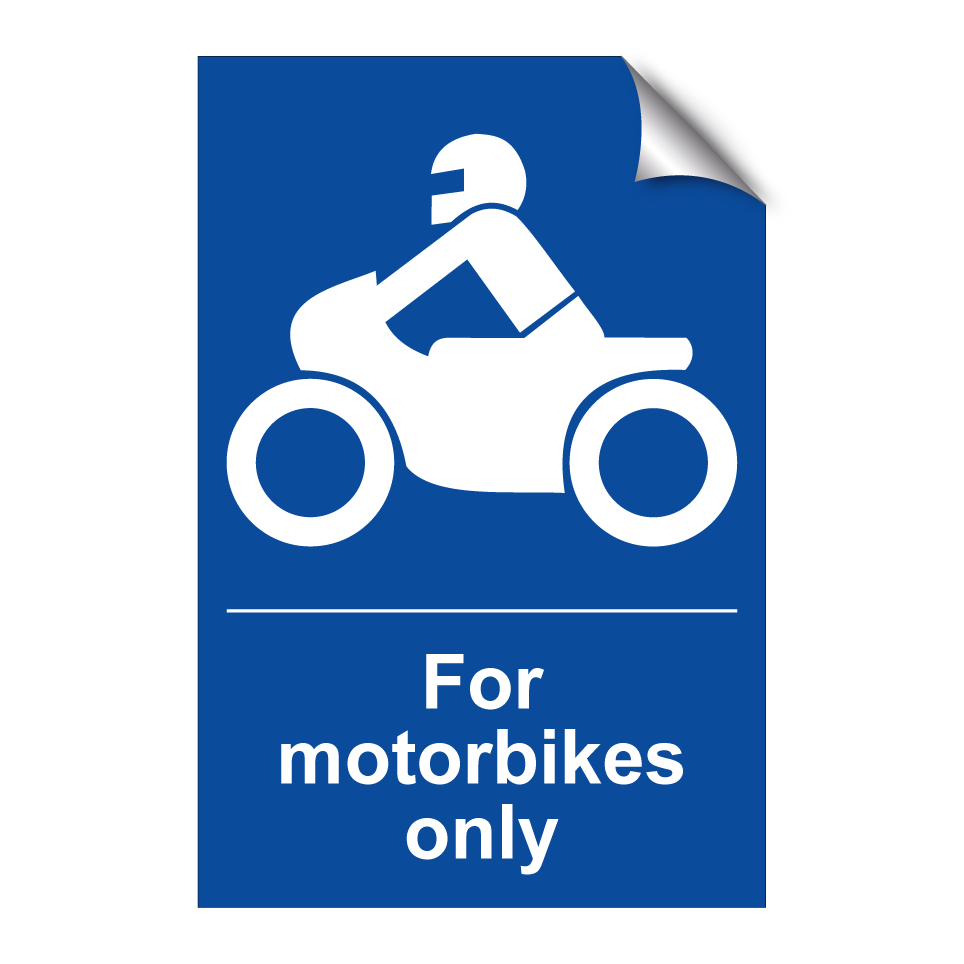 For motorbikes only