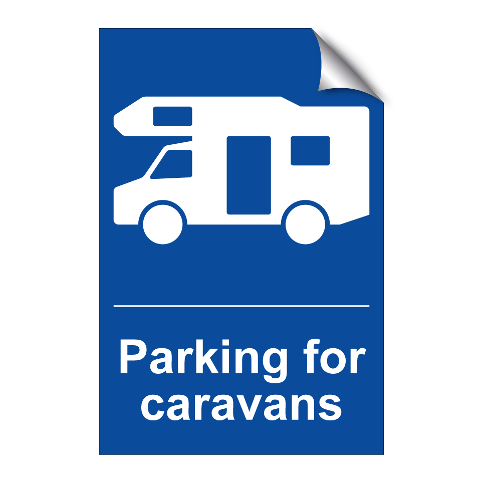 Parking for caravans