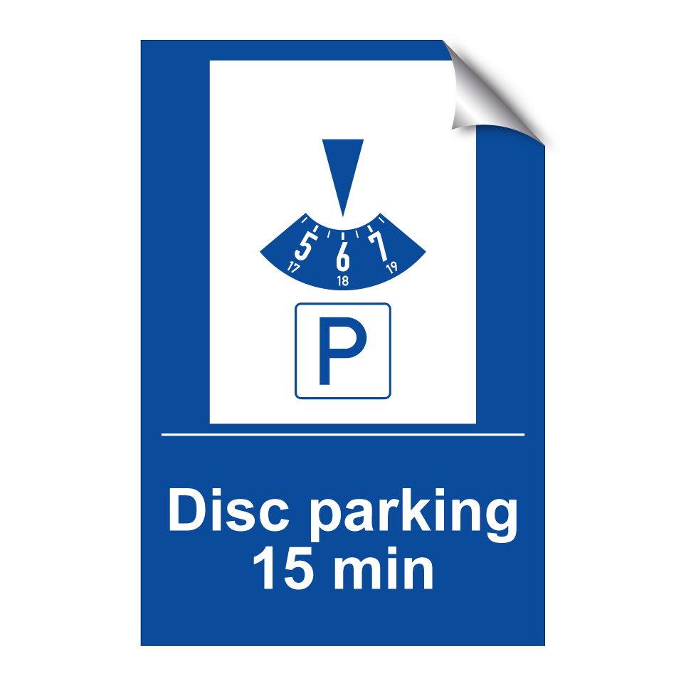 Disc parking 15 min