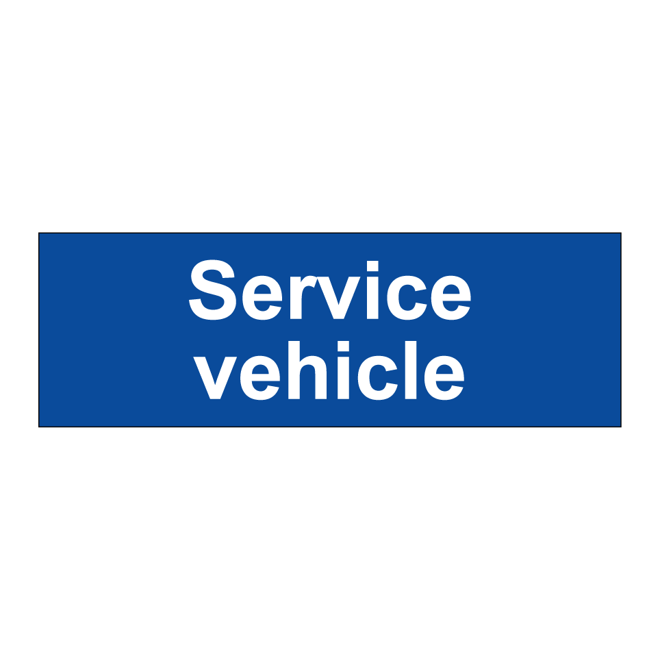 Service vehicle