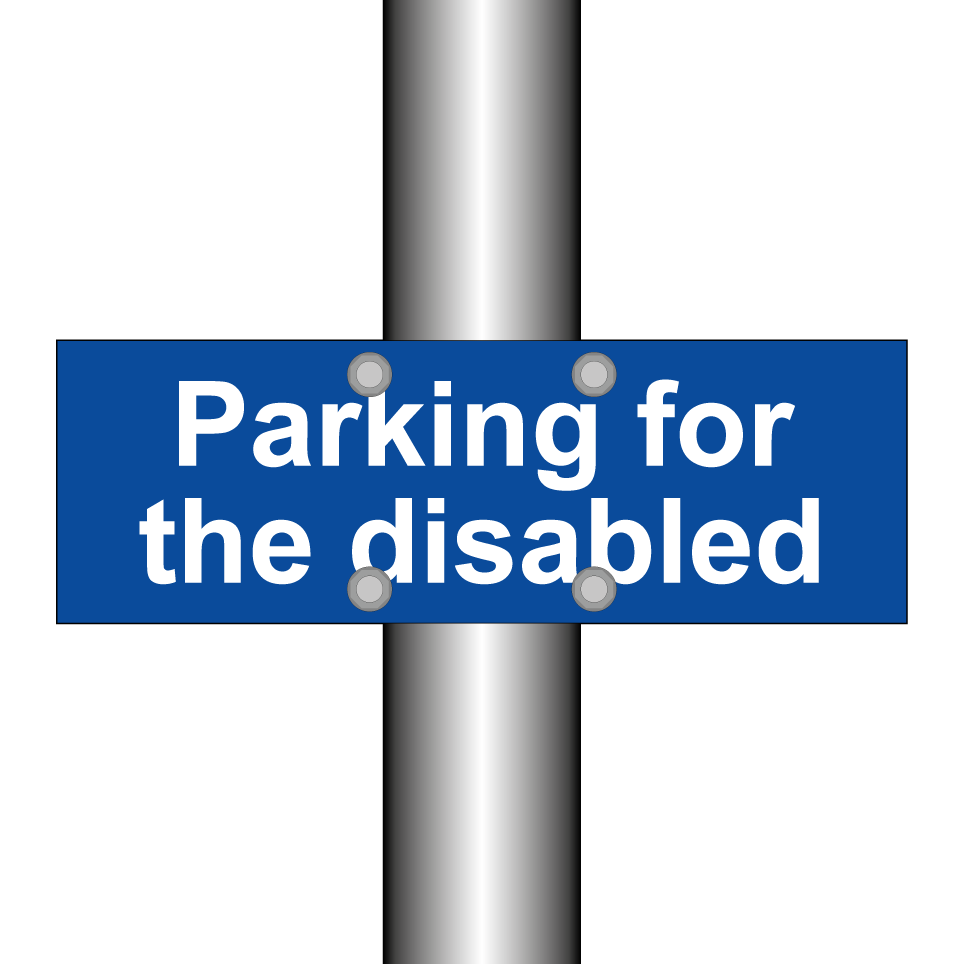 Parking for the disabled