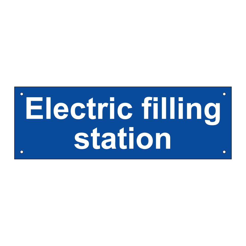 Electric filling station