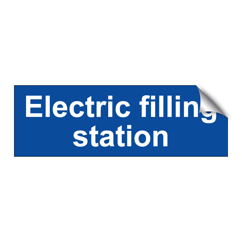 Electric filling station
