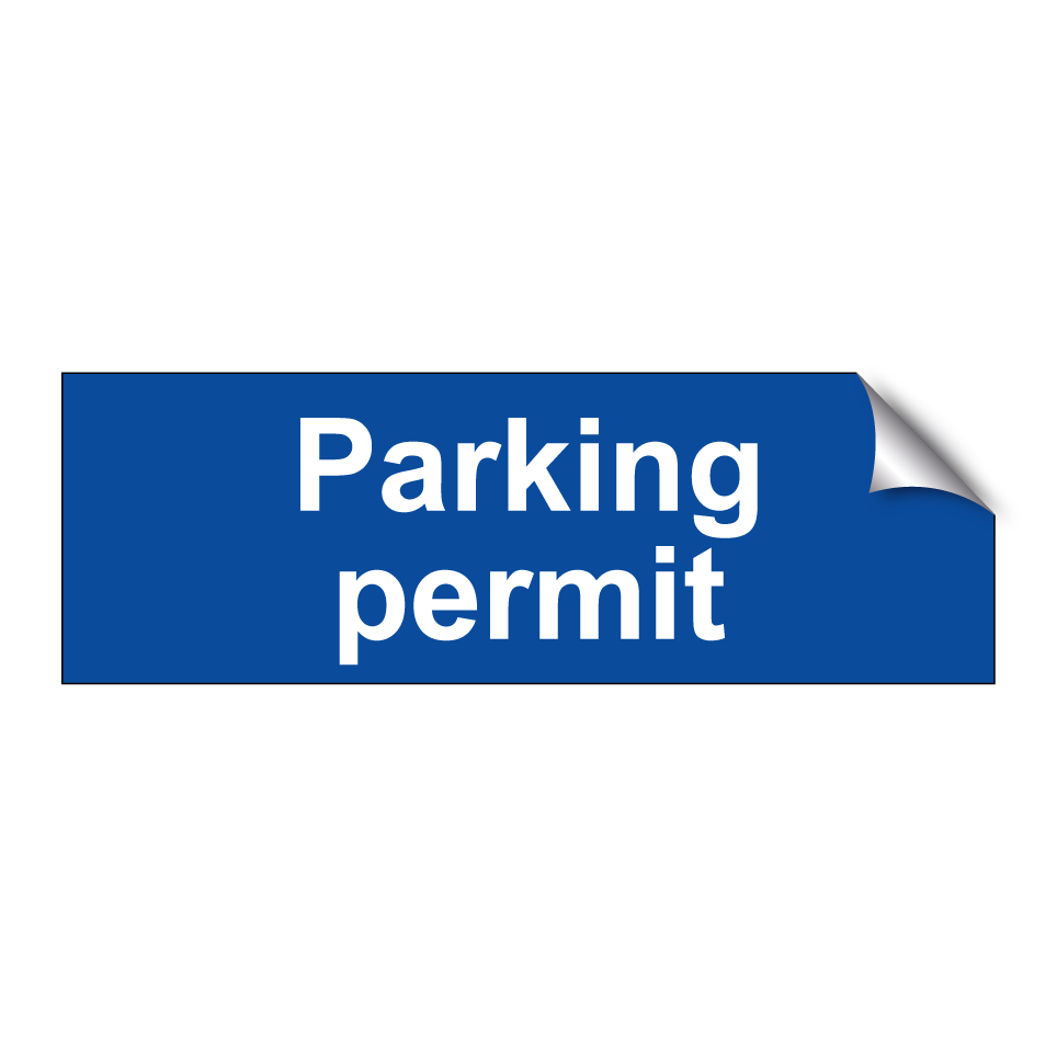 Parking permit