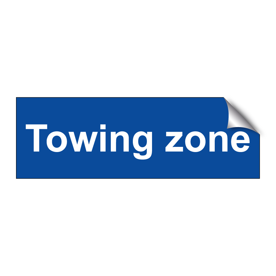 Towing zone
