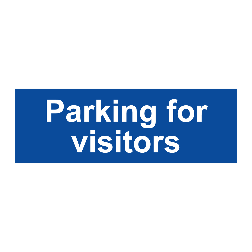 Parking for visitors