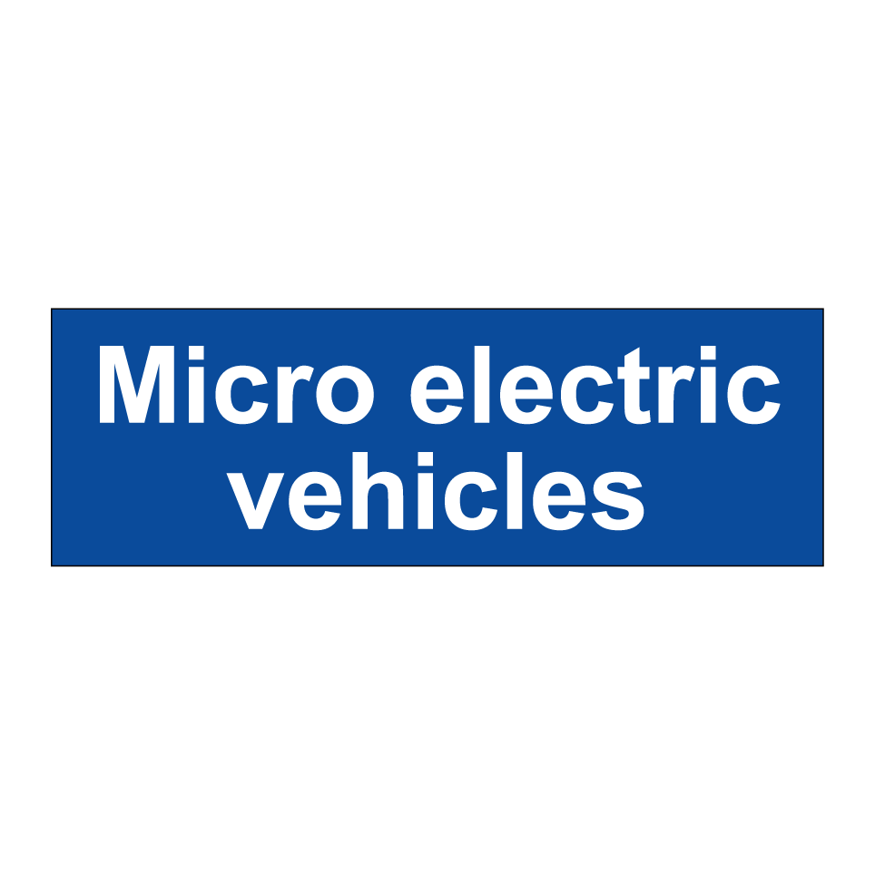 Micro electric vehicles