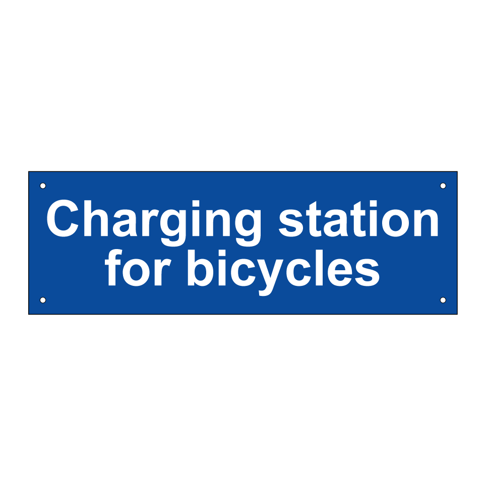 Charging station for bicycles