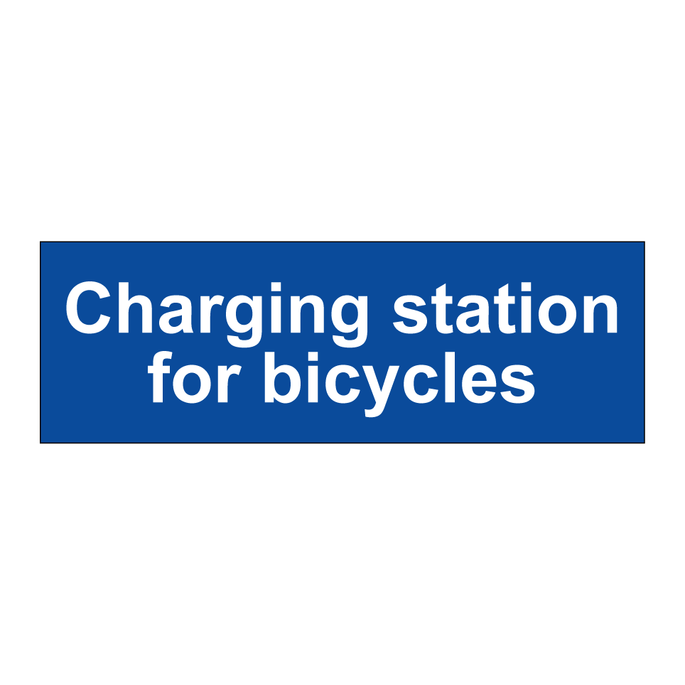 Charging station for bicycles