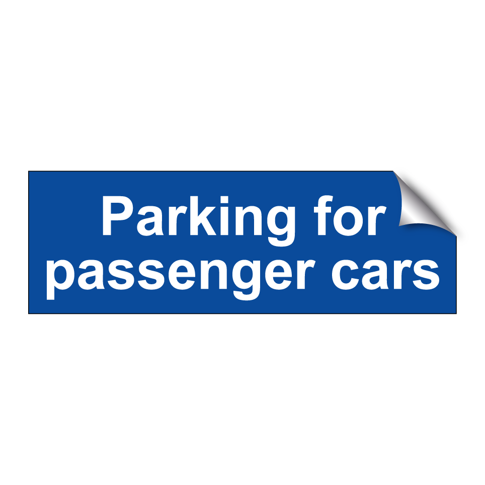 Parking for passenger cars