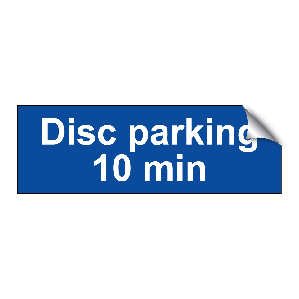 Disc parking 10 min