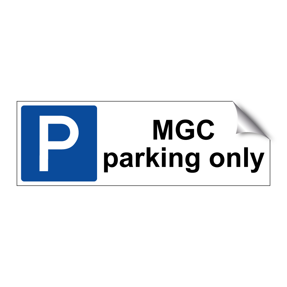 MGC parking only