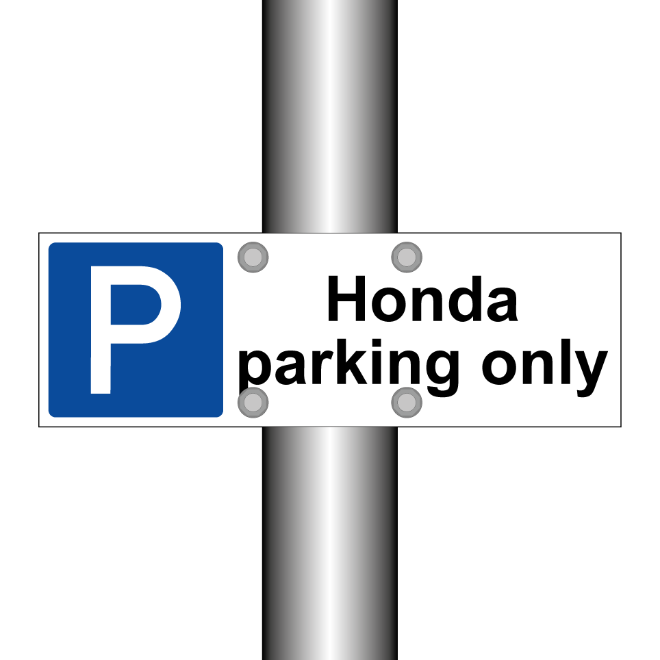 Honda parking only