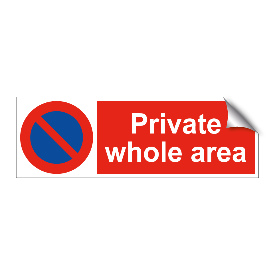 Private whole area
