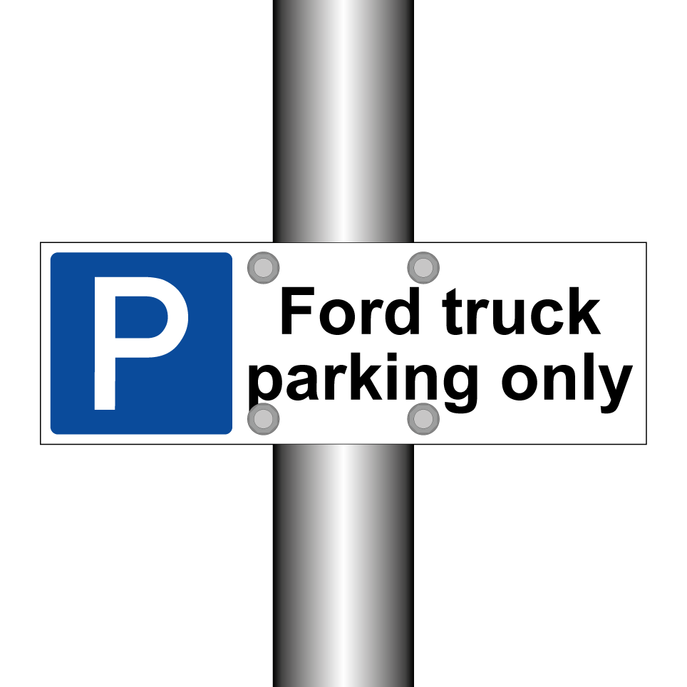 Ford truck parking only