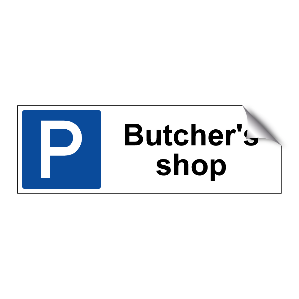 Butcher's shop