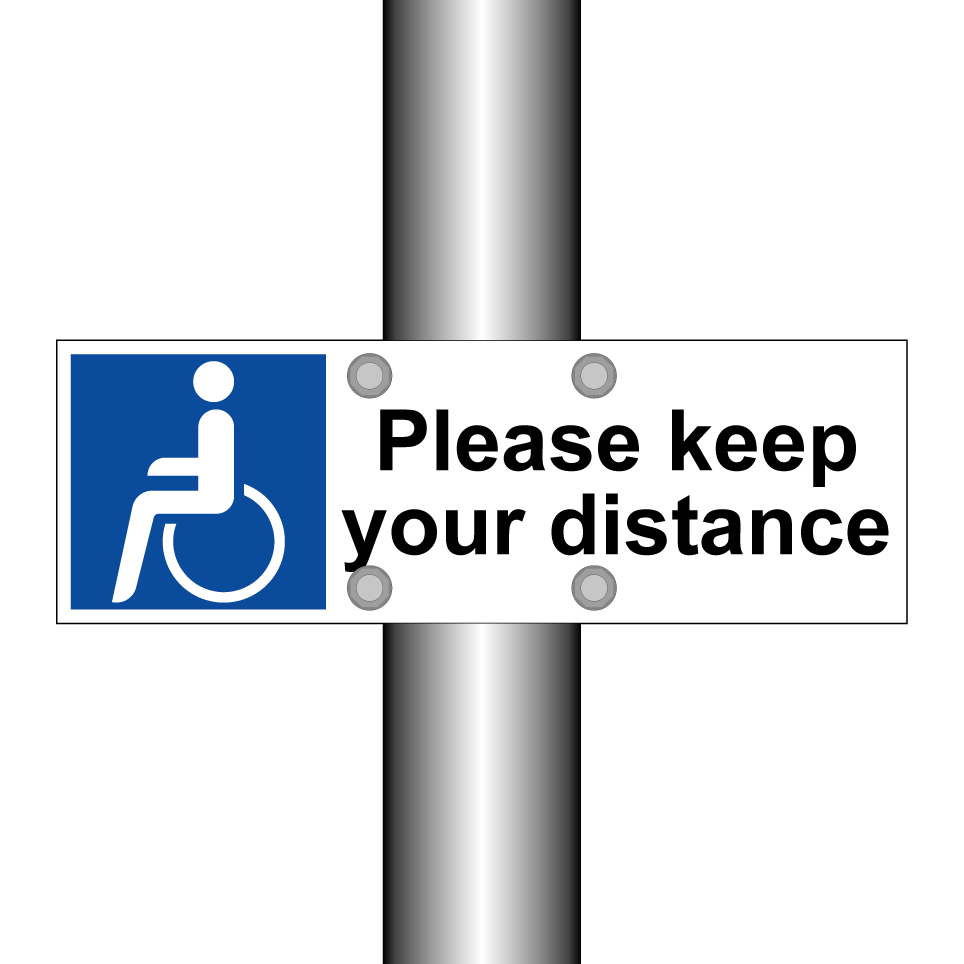 Please keep your distance