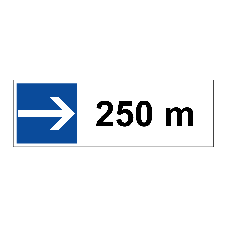 250 m