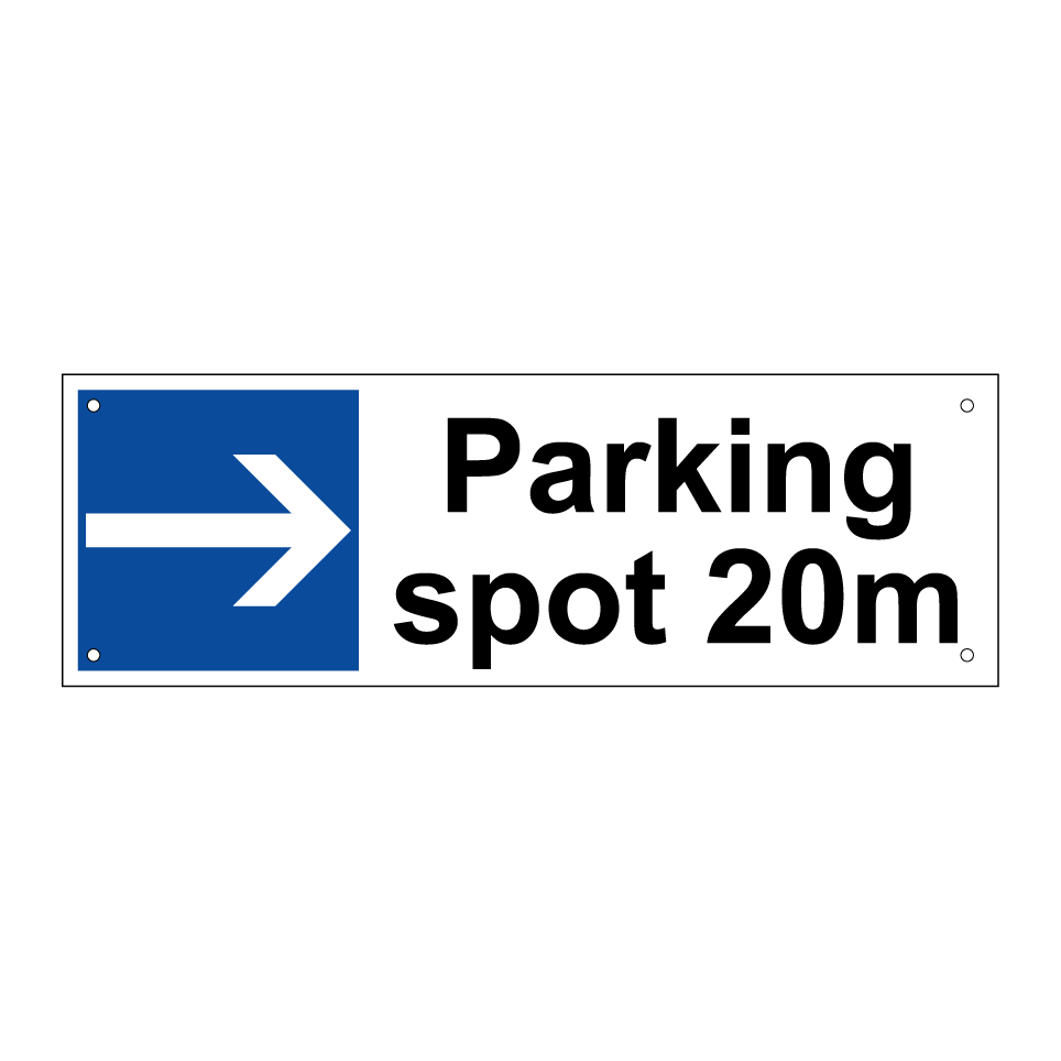 Parking spot 20m