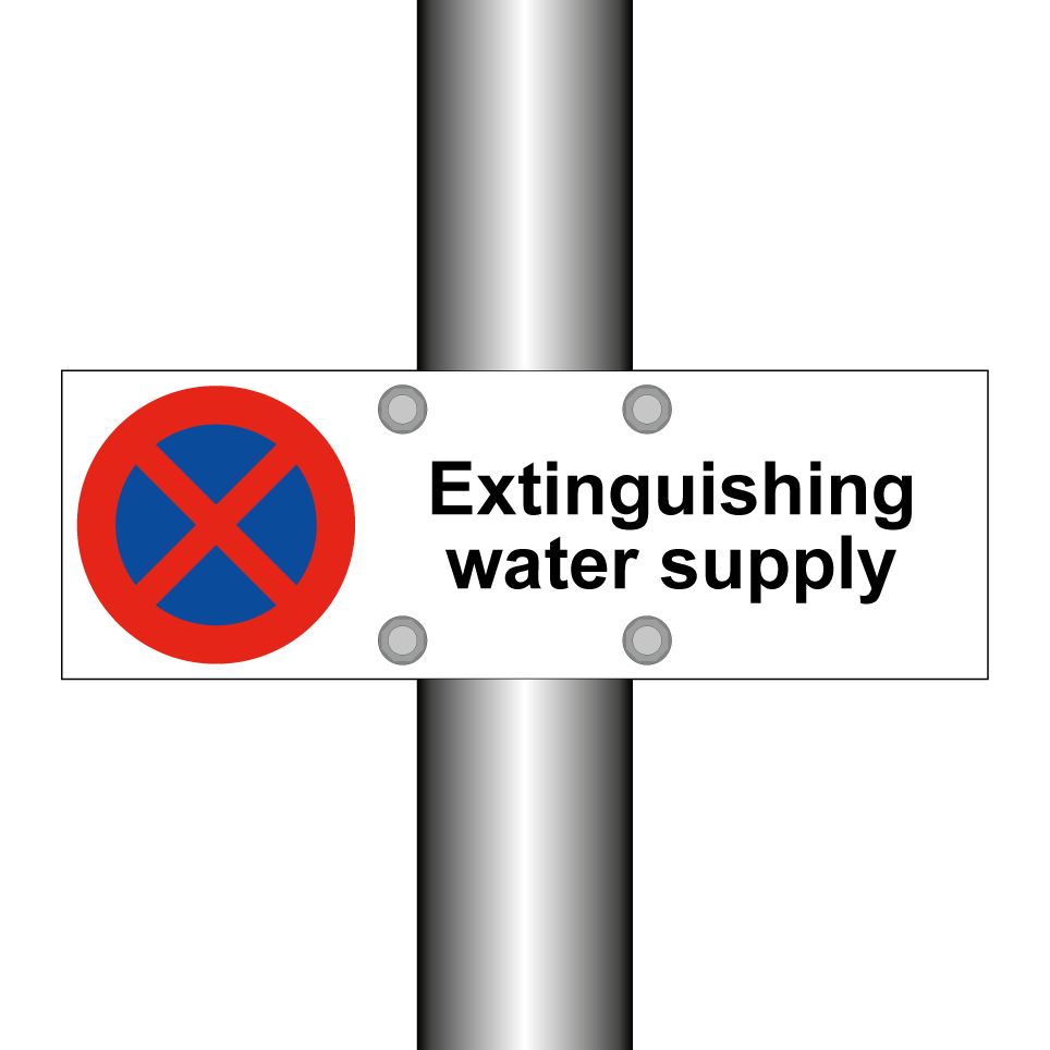 Extinguishing water supply