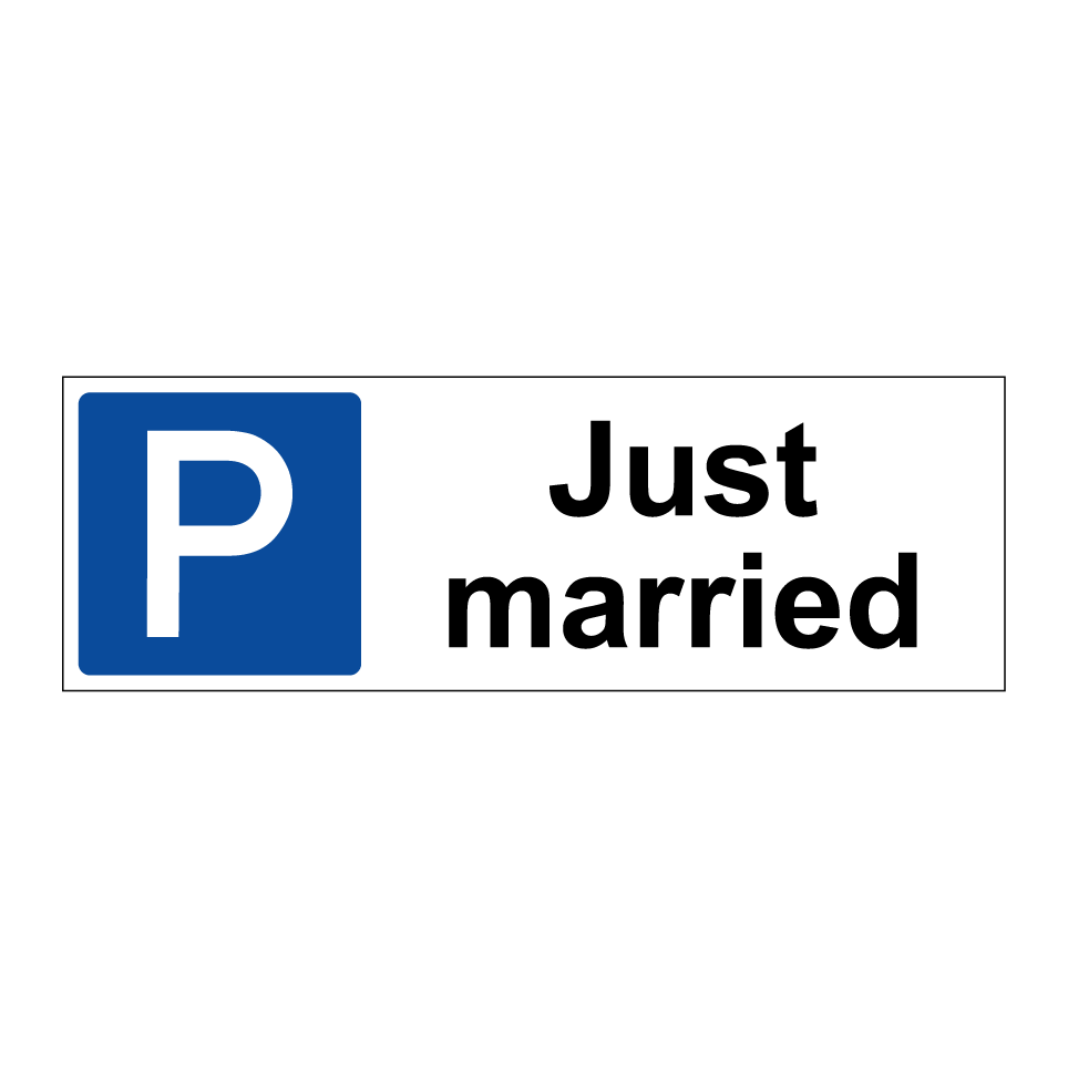 Just married