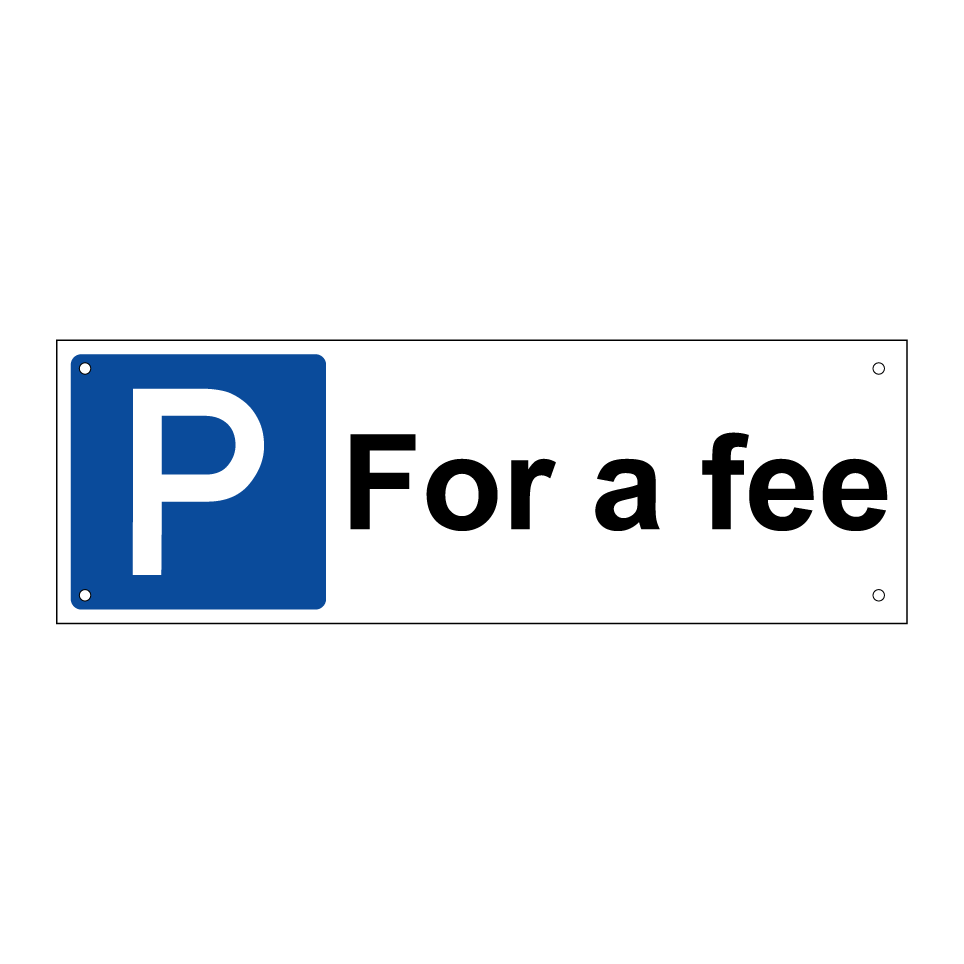 For a fee